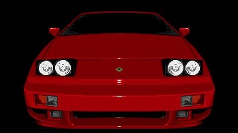 Lotus Esprit Turbo Challenge (beta 1) for ATARI STe