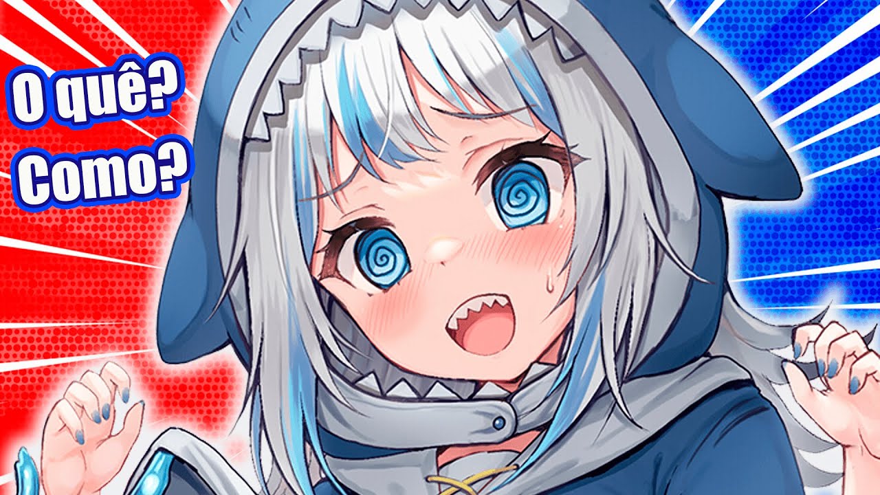 Gura é pega desprevenida...