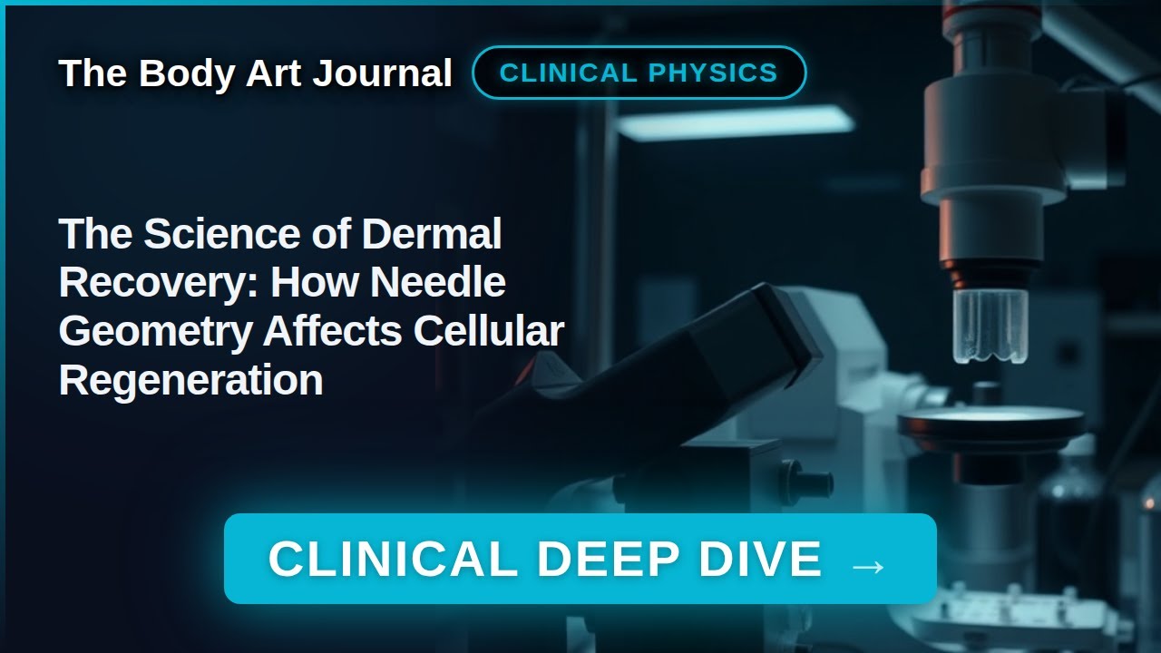 The Science of Dermal Recovery: How Needle Geometry Affects Cellular Regeneration