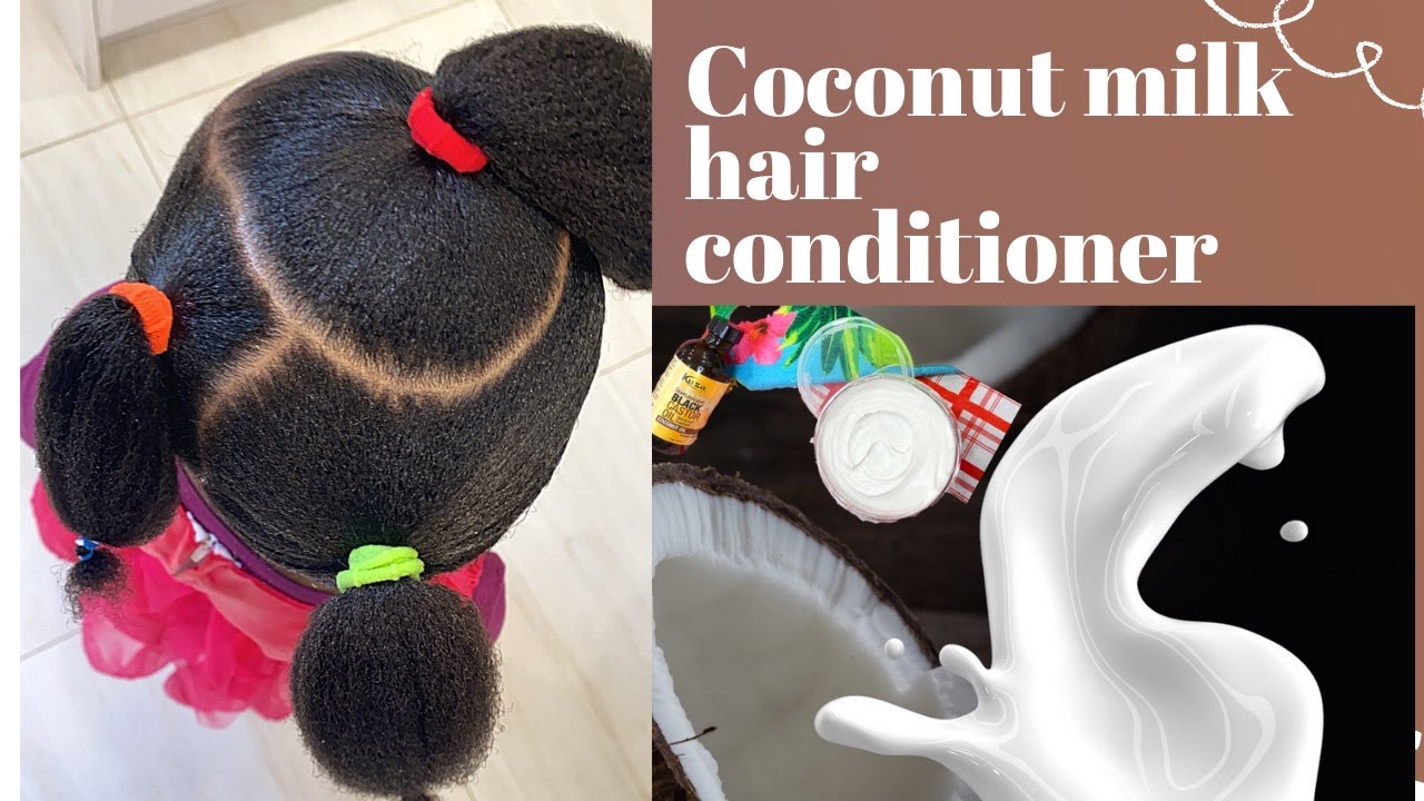 Coconut Milk Whipped Hair Conditioner YouTube