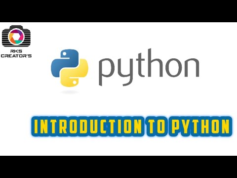 Introduction to Python in tamil || Python Tutorial in tamil || RKS CREATORS #python