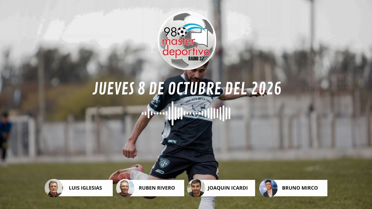 EN VIVO - 980 MÁSTER DEPORTIVO - ¿CUÁNDO SE JUGARÁ ESTUDIANTIL VS ALL BOYS DE TRENEL?