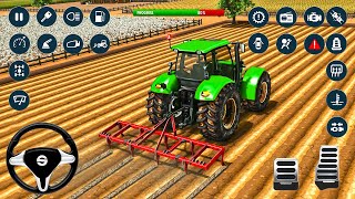 Indian Farm Tractor Driver Sim: Farming Tractor Games 2023 - Android Gameplay screenshot 5