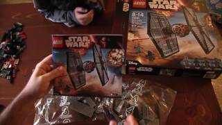 Lego Tie Fighter Unboxing & Build