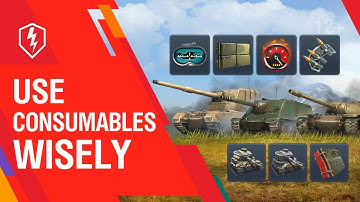 WoT Blitz. Tutorial. Unique Consumables and Provisions | How to Use