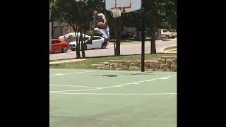 5’5 dunker - 180 EastBay on 7ft rim