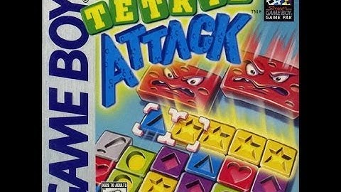 Game Boy Tetris Attack Gameplay