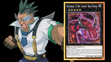 Yu-Gi-Oh! Duel Links - Hammer Time! Girag Chaos Xyz Summons Number C106: Giant Red Hand!