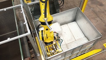 Rubber Bale Depalletizing