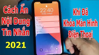 Cách ẩn nội dung tin nhắn hiển thị trên màn hình khi điện thoại đang khóa screenshot 5