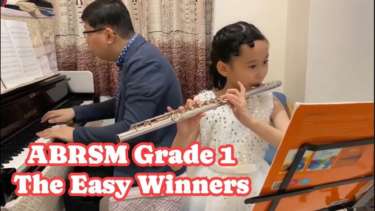 [Exam] ABRSM 2018-2021 Flute Grade 1 B2 The Easy Winners by Evelyn