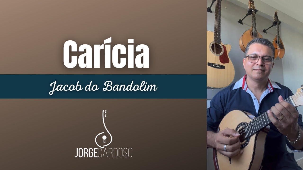 🔴 SOLO | CARÍCIA (Jacob do Bandolim) | JORGE CARDOSO - Bandolim | FERNANDO CÉSAR - violão 7 cordas
