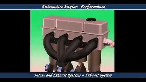 51.Automotive Engine  Performance-Intake and Exhaust Systems-Exhaust Systems