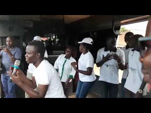 Mr Real Performance During Kokwo Radio Road Show