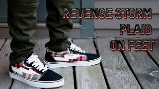 revenge x storm vans plaid