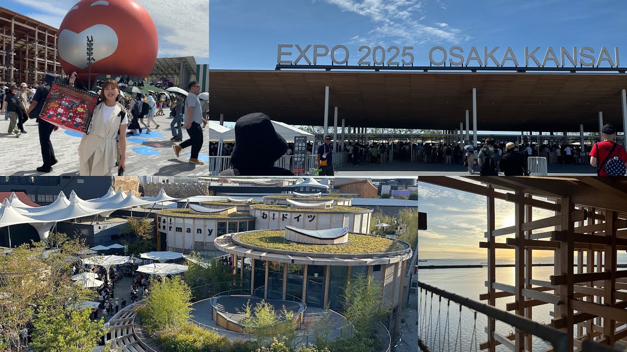 【大阪万博VLOG】帰省4日目に母と万博行ってきた〜！