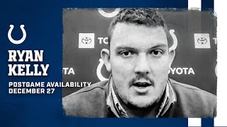 Ryan Kelly On Loss To Pittsburgh Steelers, Offensive Line