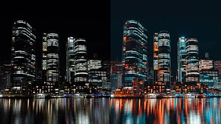 How To Edit The City At Night (Lightroom) screenshot 1