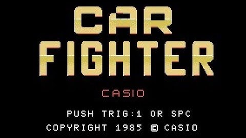 Car Fighter Review for the MSX by John Gage