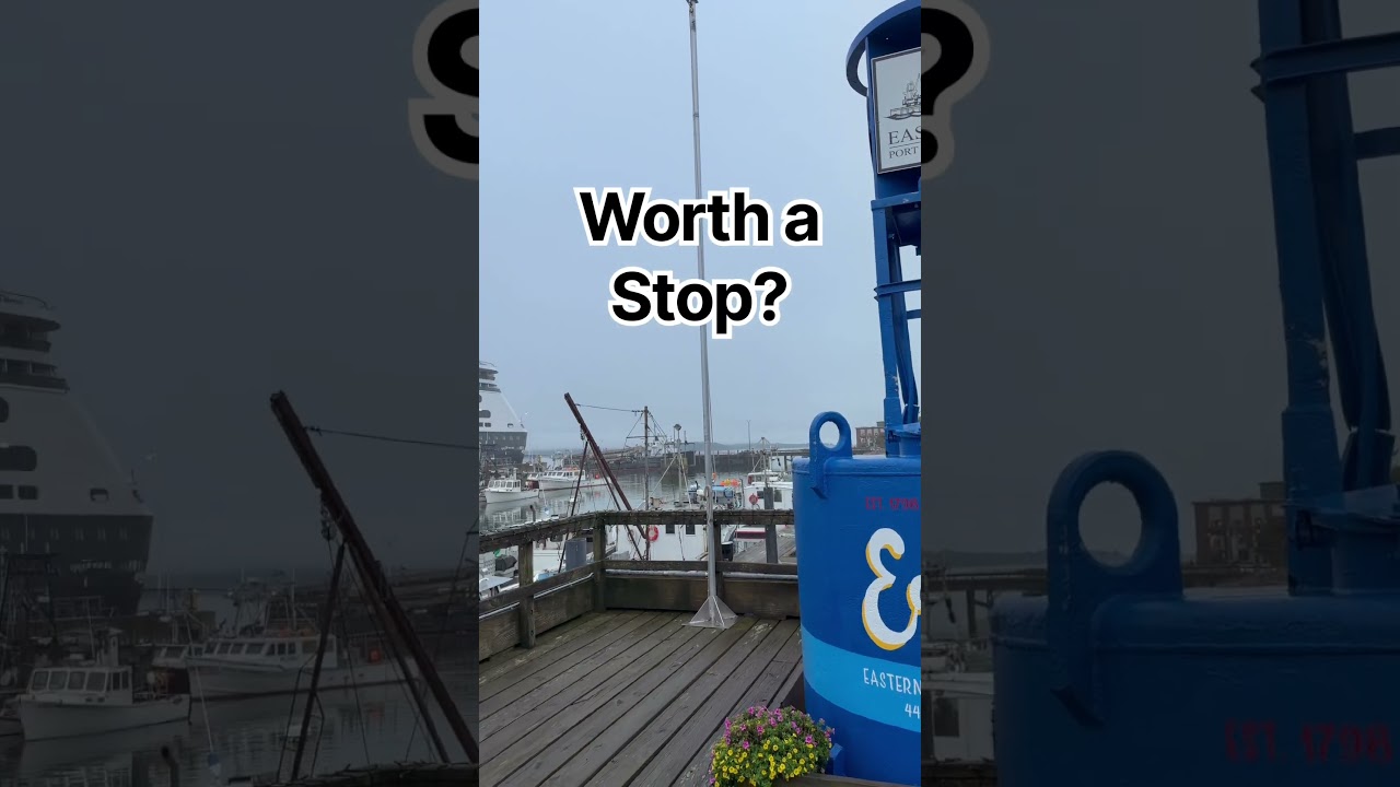 Eastport, Maine Cruise Port | Is It Worth Getting Off the Ship? 🚢