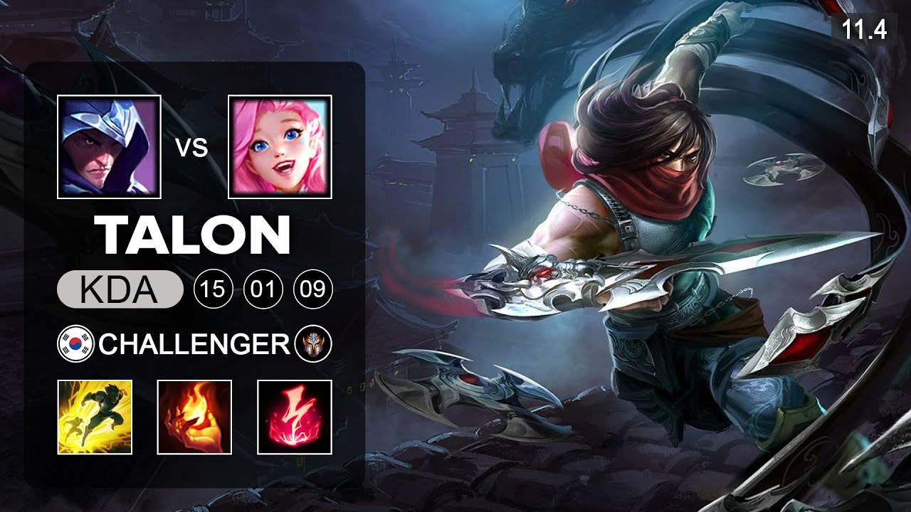 Talon Mid vs Seraphine - KR Challenger Patch 11.5