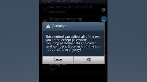 របៀបដំឡើងក្តារចុចខ្មែរលើទូរស័ព្ទដៃស្មានហ្វូន(Android)- How to Install Khmer smart Keyboard