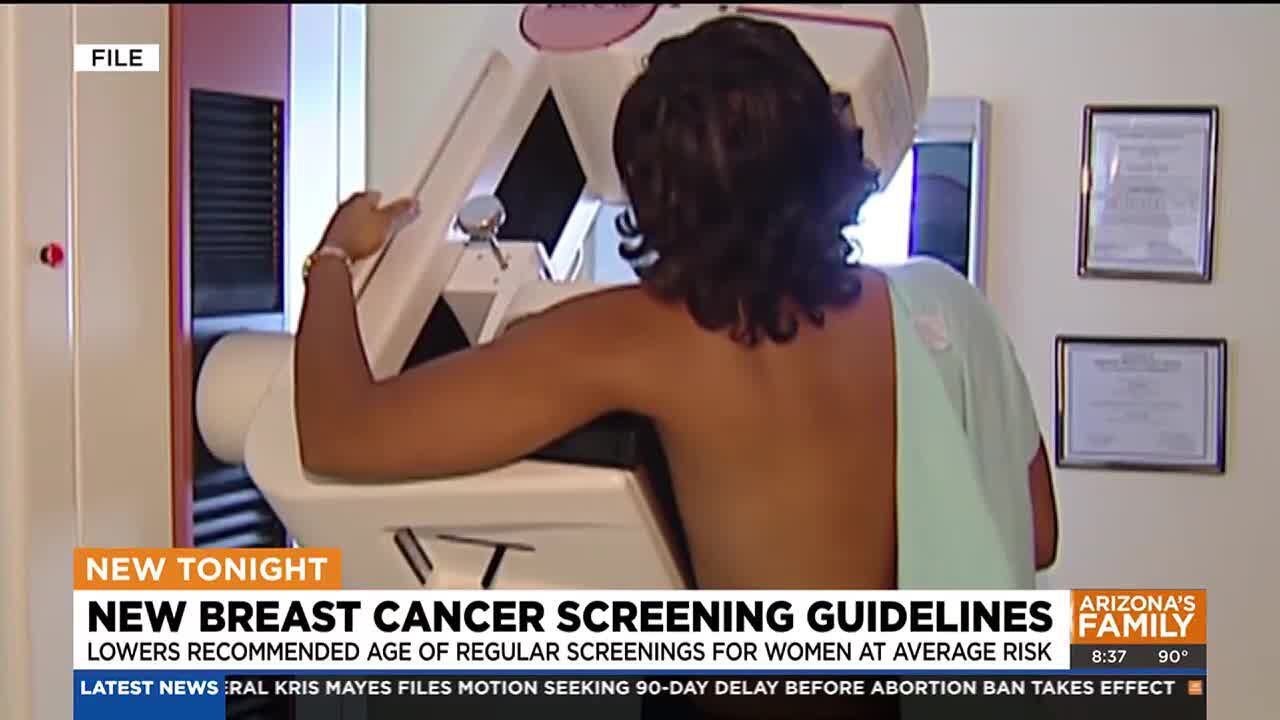 Experts recommend starting breast cancer screenings at 40