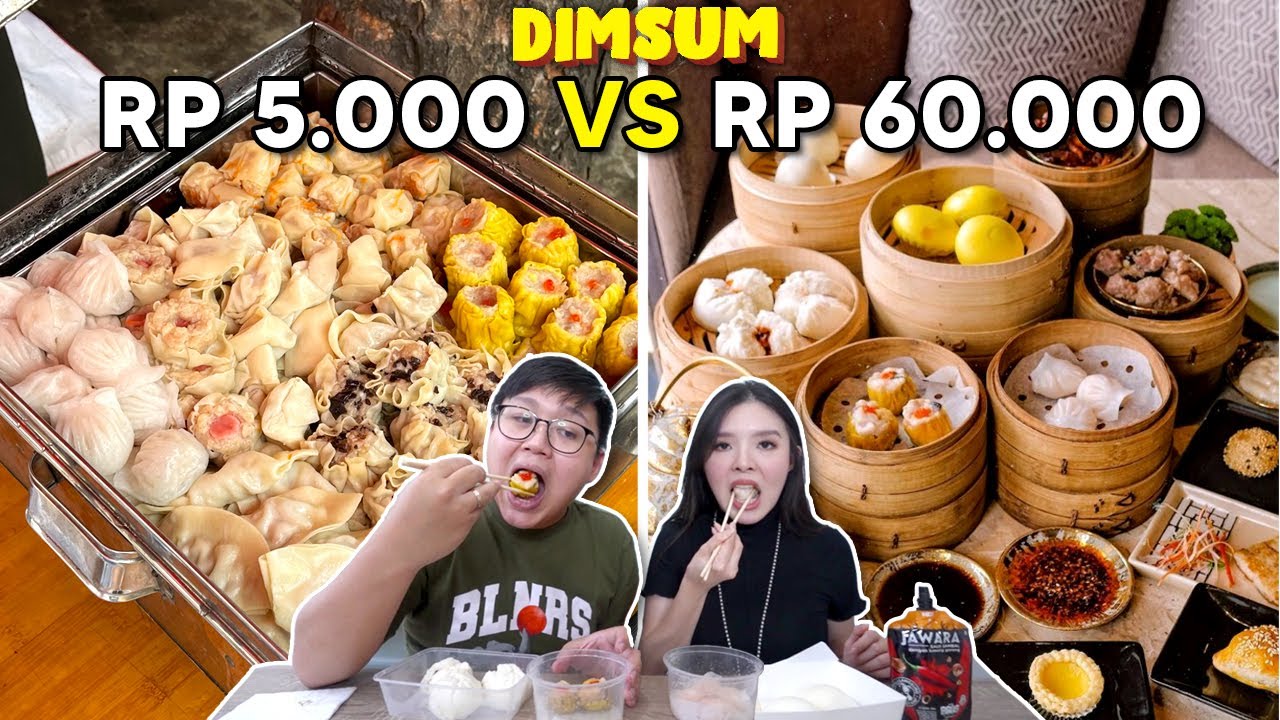 DIMSUM RP 5.000 VS RP 60.000 !! MAHAL VS MURAH