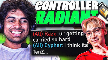 They thought I was TenZ.. | Controller to Radiant #17
