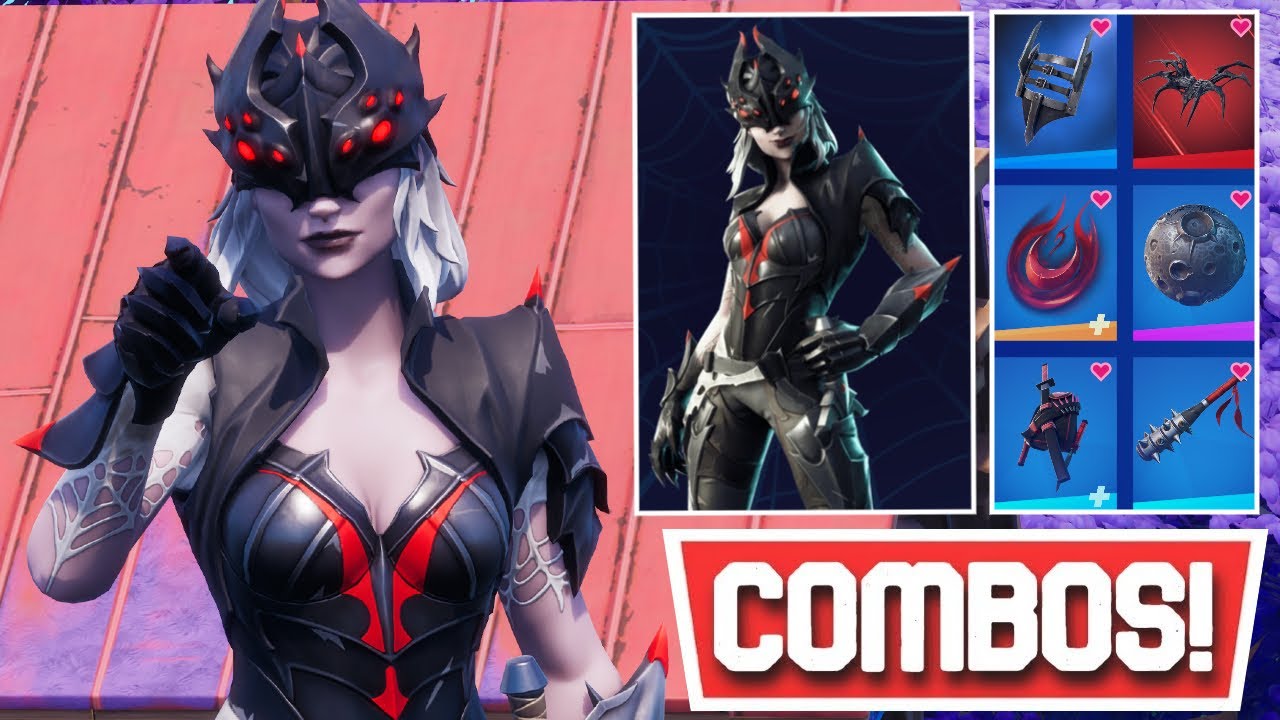BEST ARACHNE SKIN [HALLOWEEN 2022] COMBOS! | Fortnite
