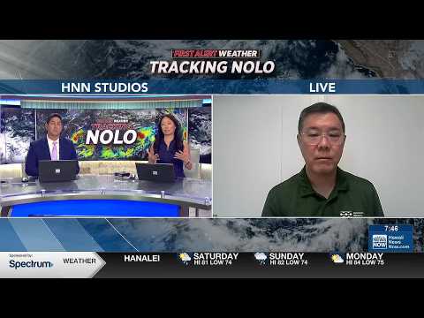 Over 600 without power on Hawaii Island as Hurricane Nolo winds bring down trees