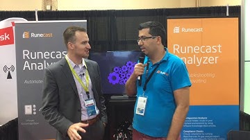 VMworld 2016 Interview with Runecast