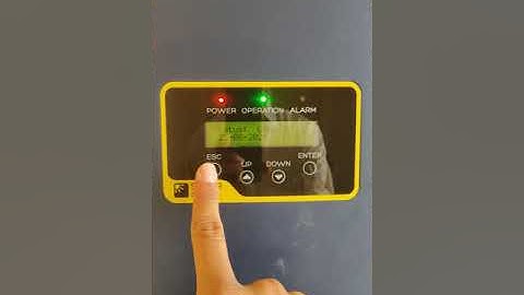 Luminous solar inverter reading