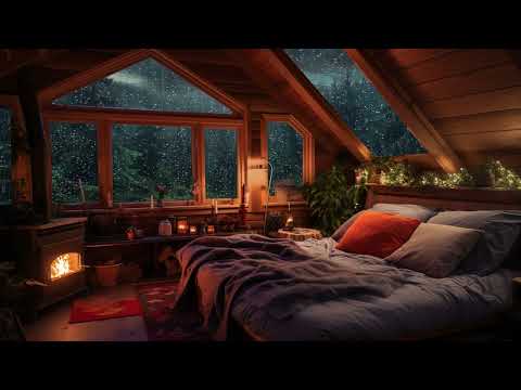 Rain Night On Your Bedroom Window Pause Everything Calm Down And Rest Tonight With Rain Sound