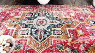 Tunis Peacock Floral Medallion