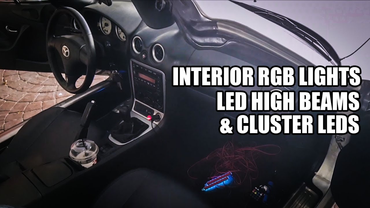 Miata Interior High Beam Leds Cluster Leds