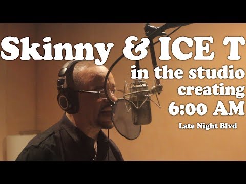 Skinny and Ice-T in the studio (Vlog)