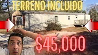 ❗️ATENCION❗️ Mobile Home con terreno INCLUIDO $45,000 😱 // SC