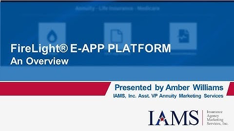 Amber Williams - Firelight E- App Platform