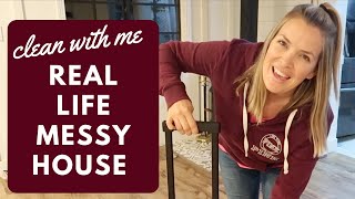 VERY MESSY HOUSE SPEED CLEAN WITH ME || CLEANING MOTIVATION