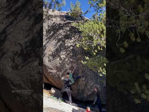Beta Video for climb Captain's Junk v6, Black Mountain