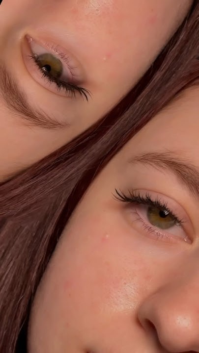 Мокрий ефект в 2-3D. #lashes #нарощеннявій - YouTube