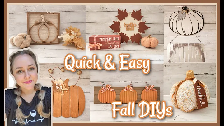 Quick Easy Fall DIYs 2022