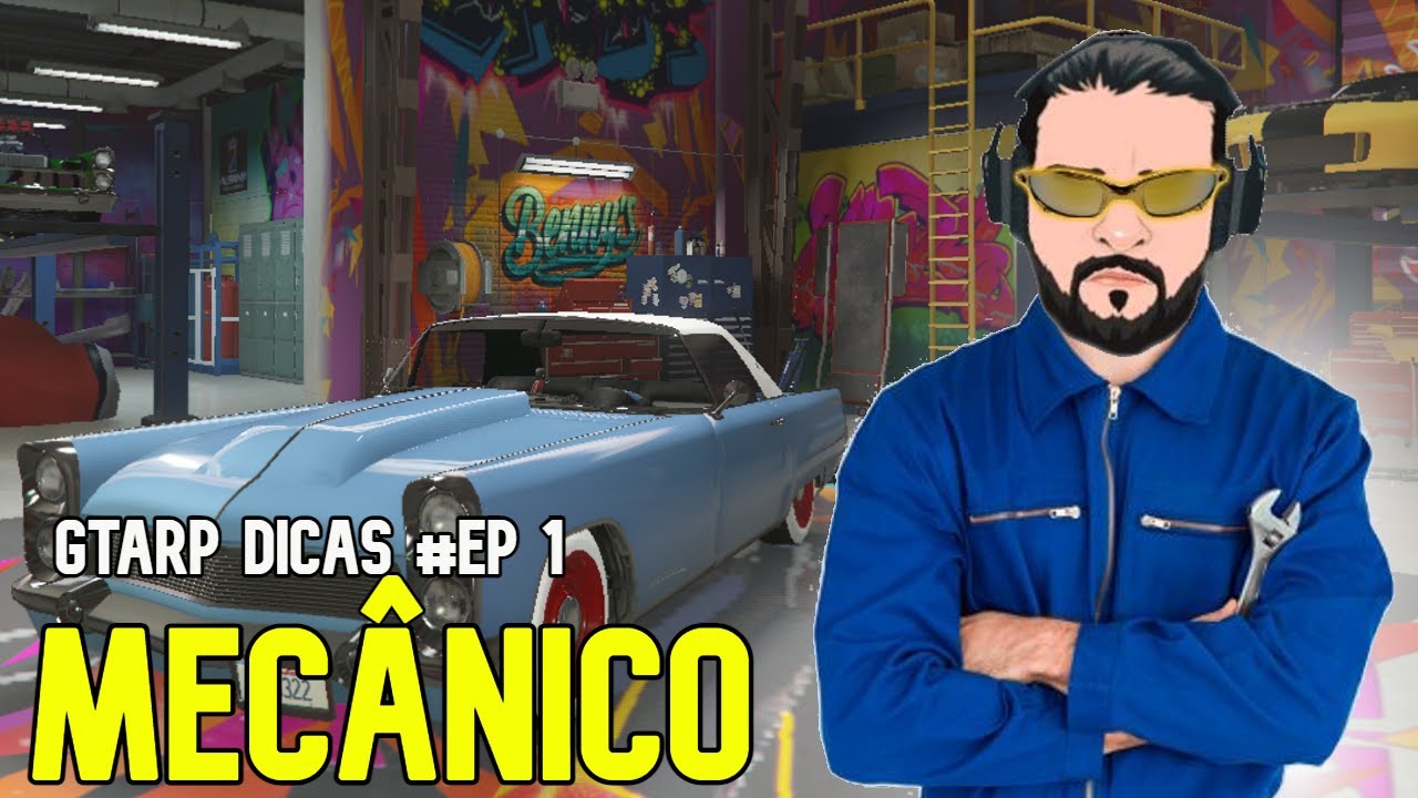 GTA RP - COMPLEXO RJ - O MECÂNICO MAIS RAPIDO DO RP 