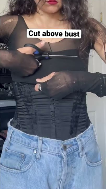 Tights to Top Diy #shorts