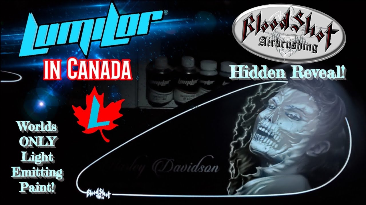 LumiLor in Canada with BloodShot Airbrushing's Hidden reveal, Project Teaser Video