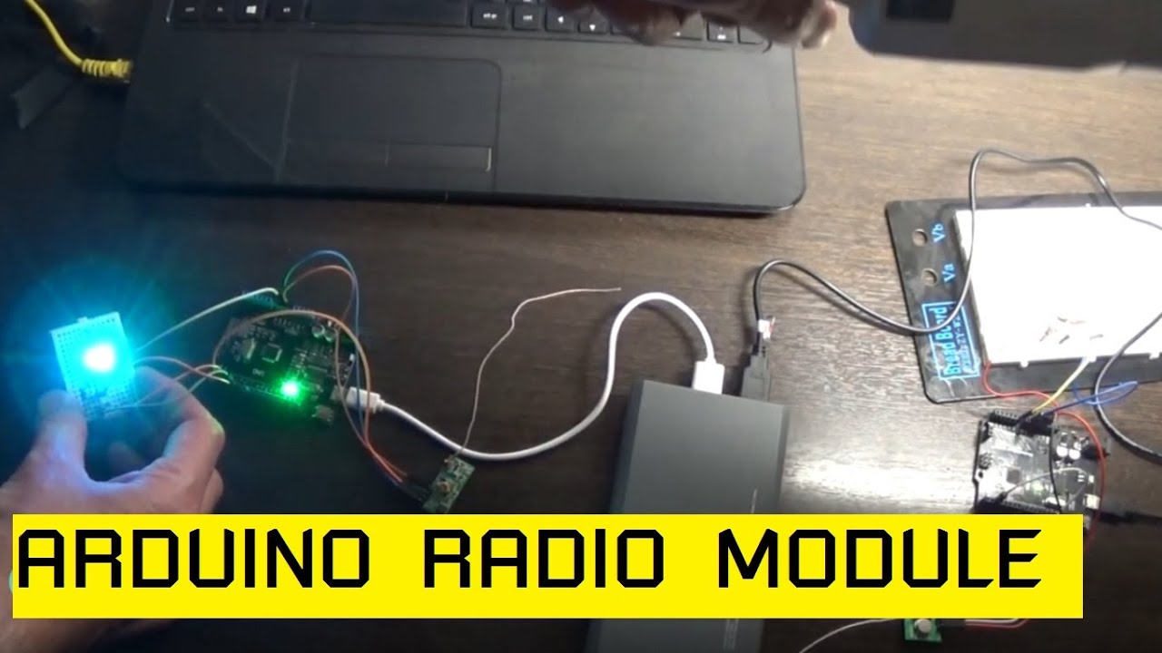 Connecting a radio module to an Arduino. Radio module 433MHz ( MX-05V ...