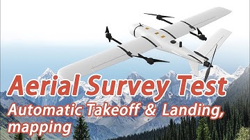Hero VTOL UAV Assembly & Commissioning Guide13——Automatic take-off and landing and mapping test