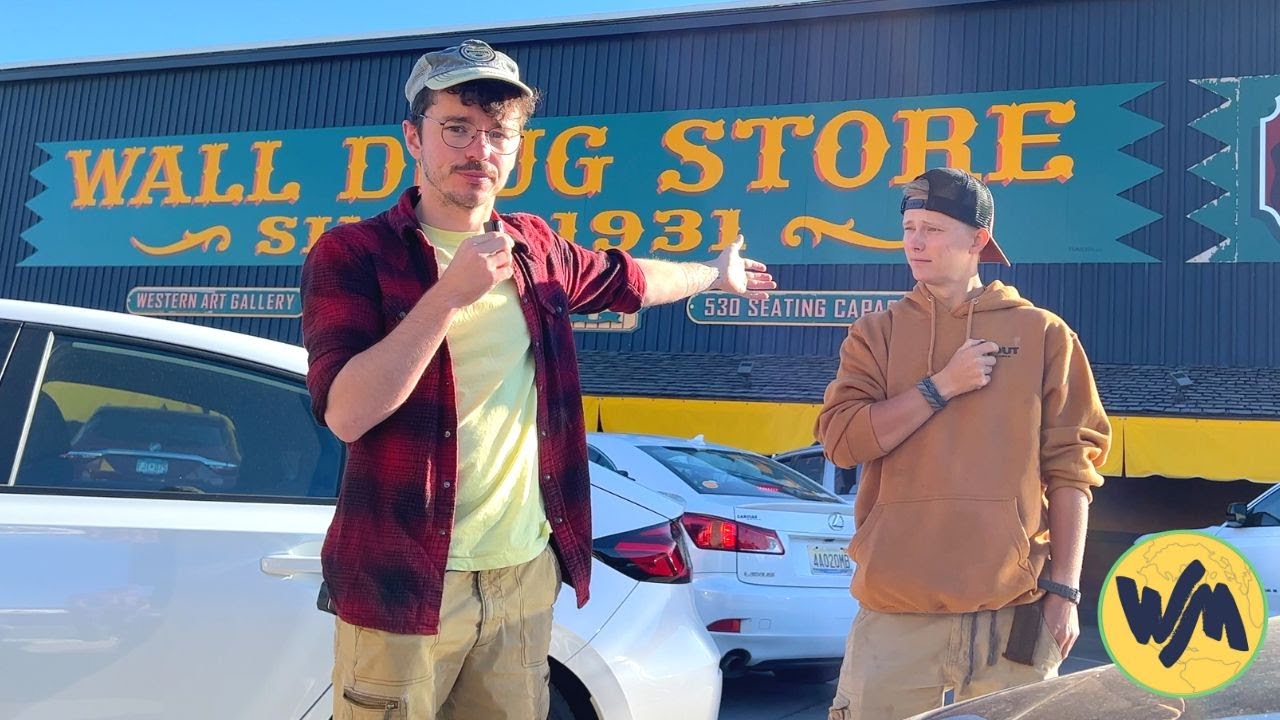 The WILD West of Wall Drug South Dakota 🇺🇸 YouTube