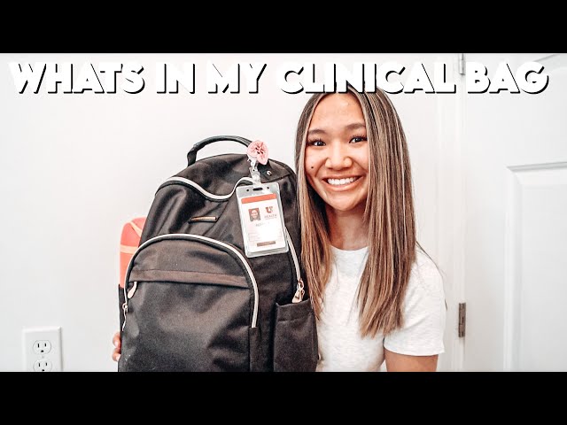 Nursing school supply haul + What's in my clinical bag! - YouTube